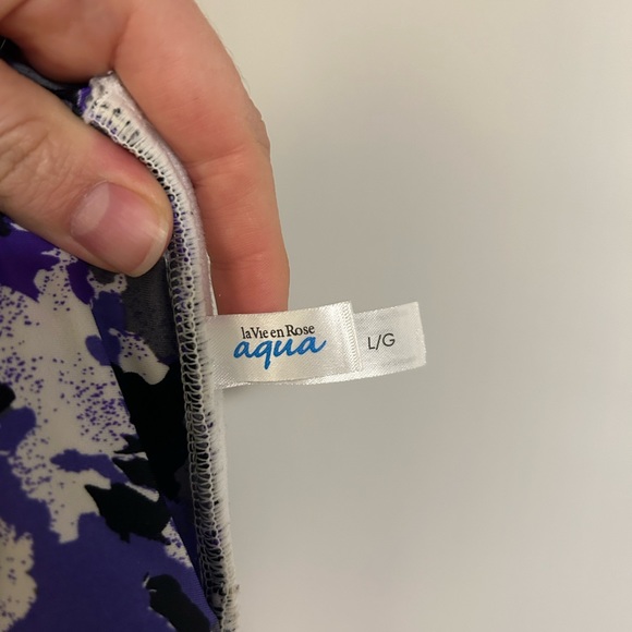 La Vie En Rose Aqua Bikini Top - Picture 2 of 2